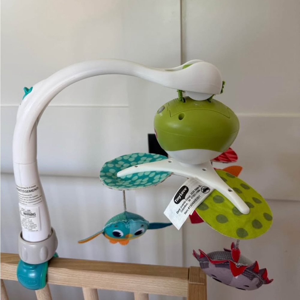 TinyLove Colorful Baby Crib Mobile with Hanging Toys